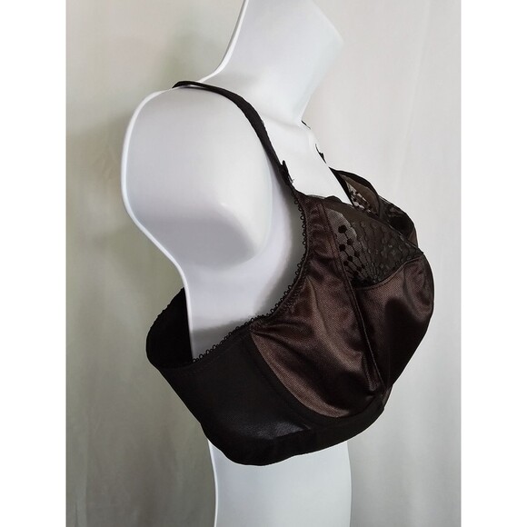 Goddess Bra Women's Black Underwire Style GD6020BLK Size 38DDD - Picture 4 of 9
